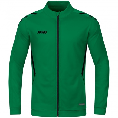 JAKO Polyester Jacket Challenge - Side Pockets, Modern Look Green Boys/Girls